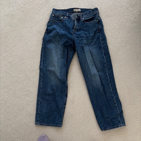Madewell Petite Low Slung Straight Jeans - Picture 2 of 3